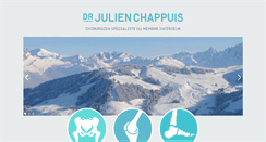 Desktop Screenshot of drjulienchappuis.com